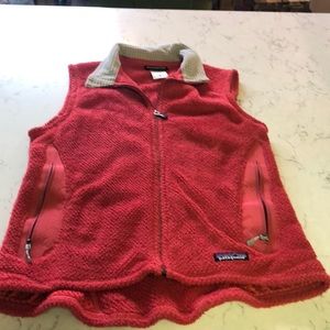 Fun red Patagonia vest